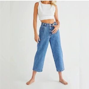 Free People Edwin Wide Leg Jeans S